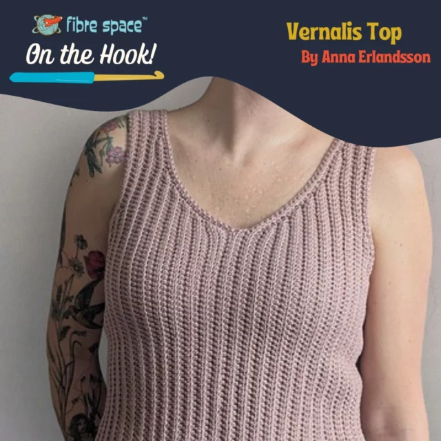 Warmer temps have us ready to stitch up some Summer goodness in our favorite warm weather yarns! On the hook this week is the Vernalis Top by @hooked_by_anna. Stitch this up in Woolfolk Stra or Berroco Pima Soft.

#woolfolkstra #woolfolkyarn #berrocoyarn #berrocopimasoft #onthehook #vernalistop #virkadtopp #crochettop #summerstitching #fibrespace #shopalxva #otboutiques