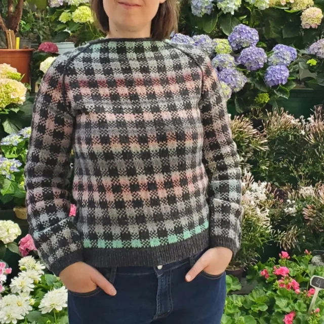 Congratulations to @jknits44 our #fibrespaceFO winner! Your #gr8ginghamraglan by @jessssiemae looks amazing! 

Don't forget to tag us and use #fibrespaceFO in your posts to be entered to win a shop gift card each month! 

#knittersofinstagram #knitlife #nevernotknitting #handmade #handmadewardrobe #shopalxva #otboutiques