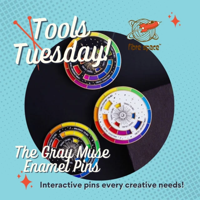 While they're not exactly tools, we think these interactive enamel pins from The Gray Muse are great for any creative! With spinning color wheels, emotion check-ins, moving scissors and so much more you'll find just the right piece to add to your project bag! 

#enamelpinclub #enamelpincollection #creativecommunity #artistscommunity #enamelpinstagram #pinlovers #getcrafty #shopalxva #otboutiques