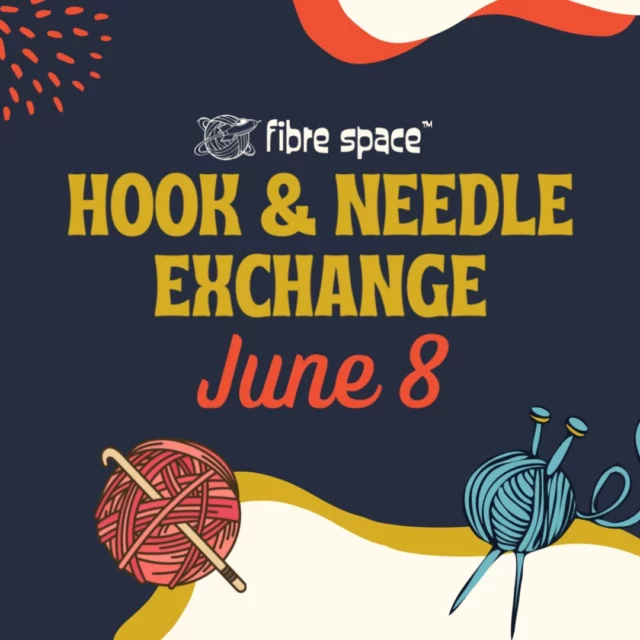 Join our Hook & Needle Exchange! Starting today, bring in hooks, needles, and sets that you no longer use, and then join us during Make in Public Day on June 8th to take home hooks or needles that work for you. It’s free! This event is intended to help offset the rising costs of knitting and crochet tools in the US due to recent tariffs put in place by President Trump.

The fine print:
All unclaimed items will be donated to Friends of Guest House and Project Knitwell. Please bring only modern hooks and needles (no vintage or aluminum needles, please).

#getcrafting #makeinpublicday #stitchinpublic #knitting #crochet #craftexchange #fibrespace #alexandriava #shopalxva #otboutiques
