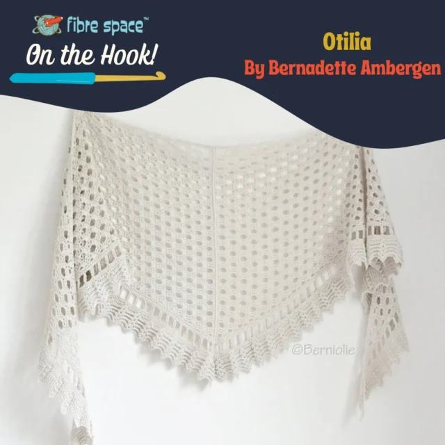 Summer is the perfect time to throw a crochet lace shawl over your shoulders in a cold office. Today we've got Otilia #OnTheHook by@berniolie! We love the way the lace texture works up in Kelbourne Woolens Skipper. 

#KWskipper #kelbournewoolensskipper #otiliashawl #crochetshawl #shopalxva #otboutiques