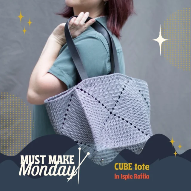 It's #MustMakeMonday, and summertime is the perfect time to get crafty with Raffia! Have you seen the newest tote pattern from @olgajazzyknits? The CUBE tote is an origami folding tote crocheted from modified granny squares. Perfectly packable, this tote comes in 3 sizes and can be customized with your choice of handles and closures. We've got tons of great colors of Ispie Raffia in space ready for you to cast on. (Now in our capsule collection online as well)! 

#olgajazzy #olgajazzyknits #olgaburayakefelian #crochetorigami #raffiabag #cubetote #ispieraffia #shopalxva #otboutiques