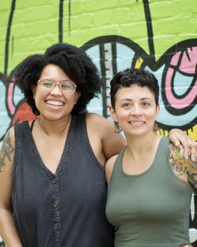 As you may know, our team at the shop has undergone some big changes this spring and summer. I am excited to announce my new management team: Darian and Linda!
 
I am so grateful to Alex for helping to onboard our new managers before she left. Darian has been with us for many years and has grown tremendously in her role at the shop. Darian can recite the entire color range for most of our yarns, and has been a key part of our inventory management for quite some time. She is our resident cotton expert and novelty yarn lover, always lending a hand to help everyone find the best yarns for their projects! I am so delighted for her to take on this new role as a manager.
 
Linda joined us a short time ago but quickly showed her management skills (and also her desire to deal with the tech support for our point-of-sale software). With a background in bar management, she has some, let’s say, unique experiences that have proven to be very relevant to our work here at the shop. Linda helps keep us all organized, has put new systems in place, and her sense of humor keeps everyone laughing. I’m so excited to have her join my management team. I say “my” because they are both keeping me on track and organized in an amazing way!
 
Please give them both a big congrats when you stop in next! #meettheteam #fibrespaceyarnistas #shopalxva #otboutiques