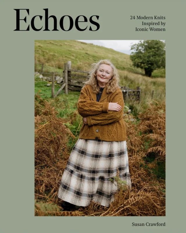 Happy #ScholarlySunday! This week, I have chosen Echoes by Susan Crawford, which features designs inspired by iconic women, both real and fictional, who have inspired Susan Crawford's life. I have long loved Susan’s designs for their vintage feel, as she finds inspiration from incredible knitwear designs of the past. Her Echoes book features a variety of styles and techniques with clear charts and instructions. The designs focus on texture and feature a lot of colorwork, lace, and cables. Grab your copy in space or in our capsule collection online! 

Find it in the capsule collection here: https://fibrespace.com/shop/Echoes-24-Modern-Knits-Inspired-by-Iconic-Women-p715022155?category=0

#susancrawford #susancrawfordvintage #lainepublishing #echoesknitwear #modernknitting #knittingbooks #shopalxva #otboutiques